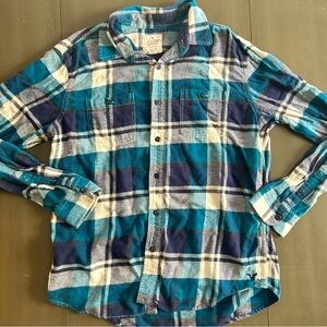 Men’s American Eagle flannel. Size large.